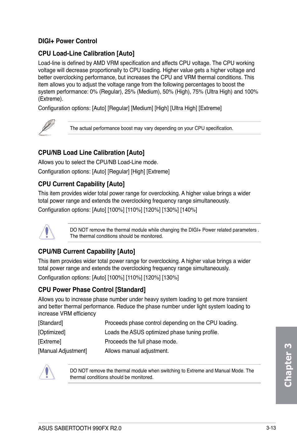 Chapter 3 | Asus SABERTOOTH 990FX R2.0 User Manual | Page 83 / 180