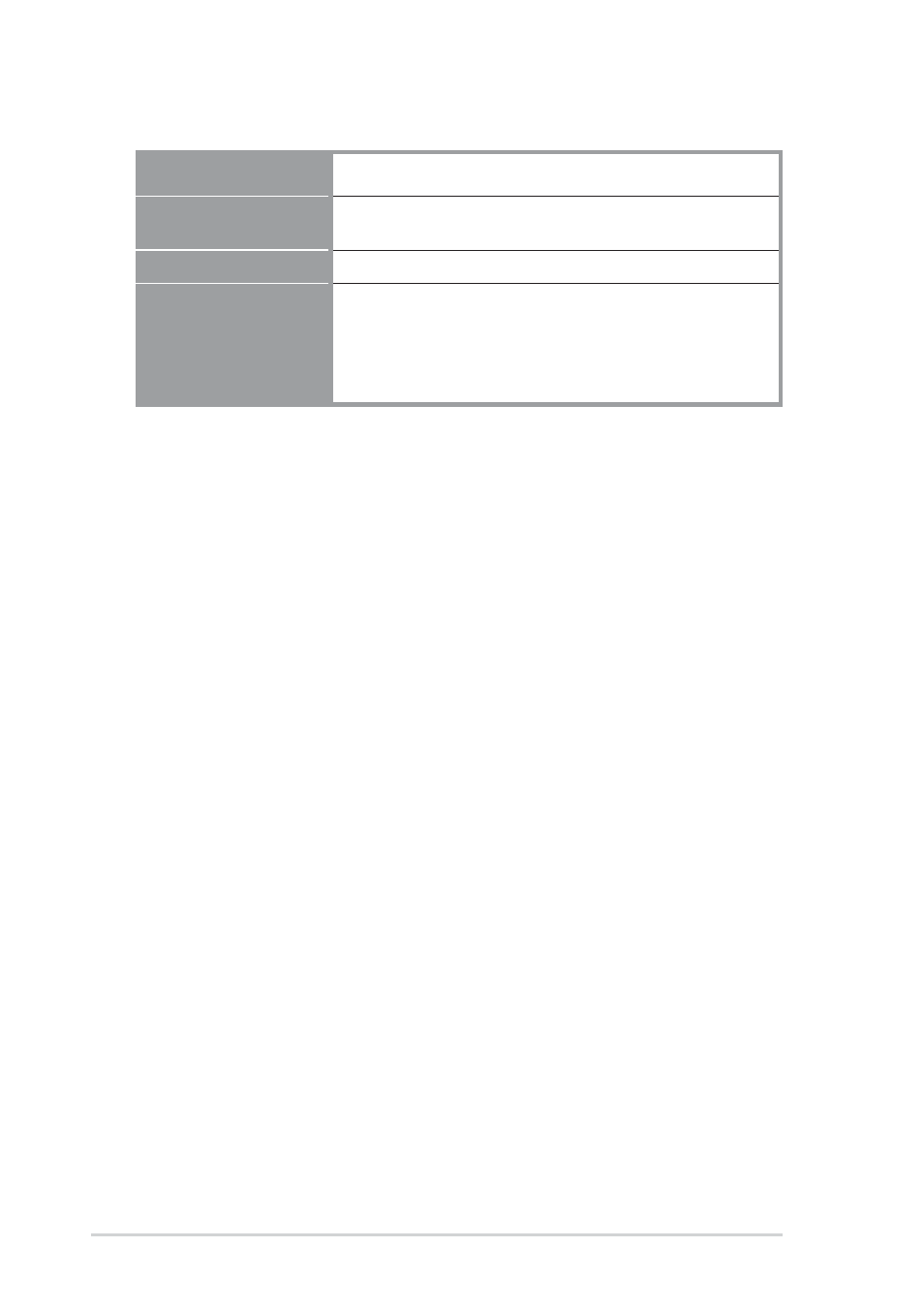 P4t533-c specifications summary | Asus P4T533-C User Manual | Page 10 / 112