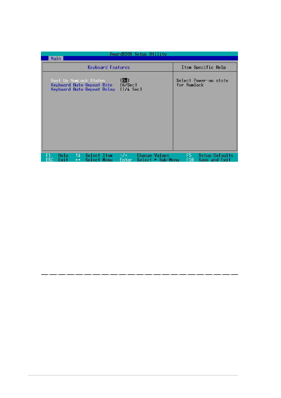 2 keyboard features | Asus P4T533-C User Manual | Page 64 / 112