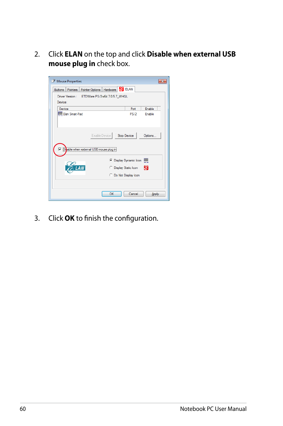 Asus X84HR User Manual | Page 60 / 113