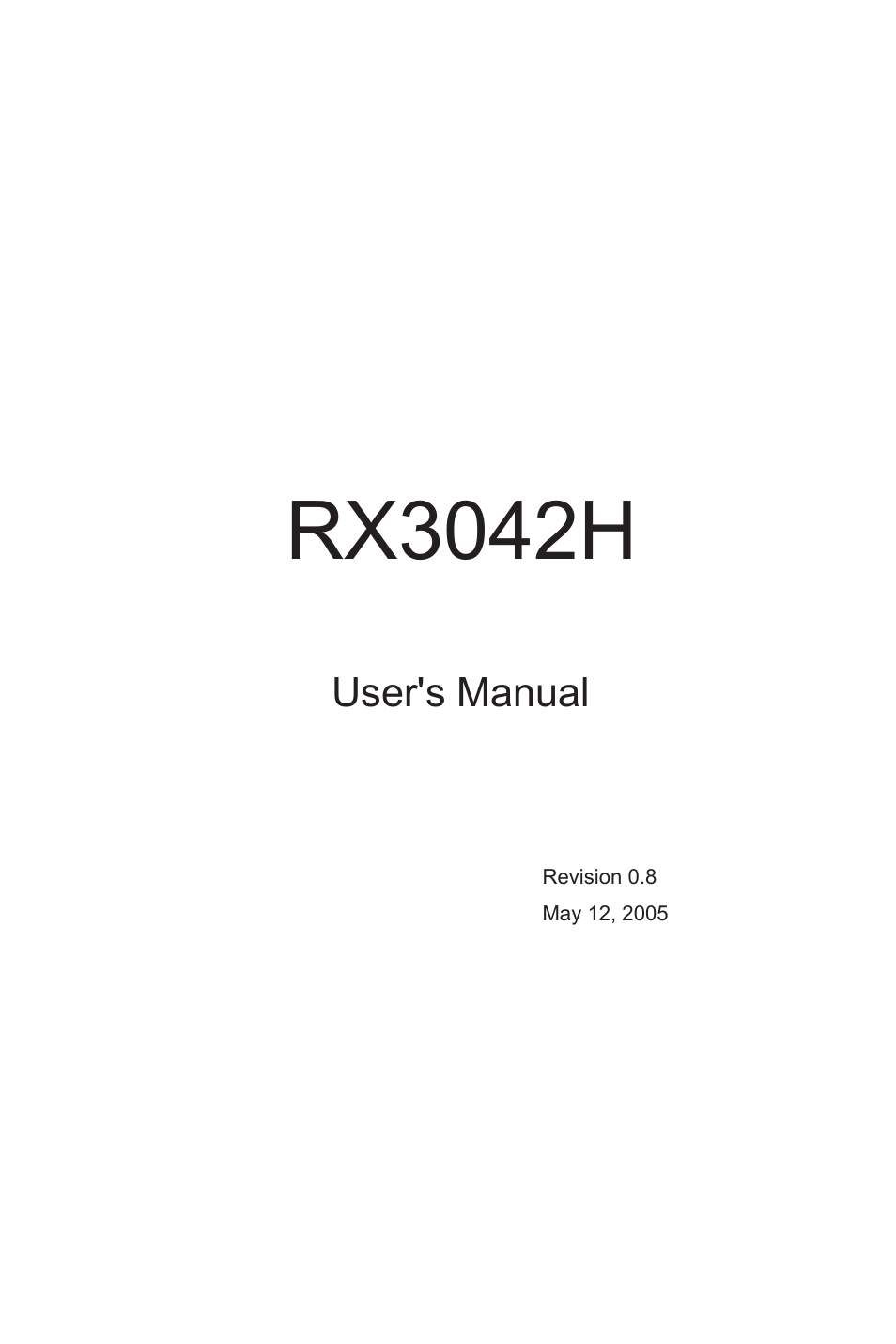 Asus RX3042H User Manual | 129 pages