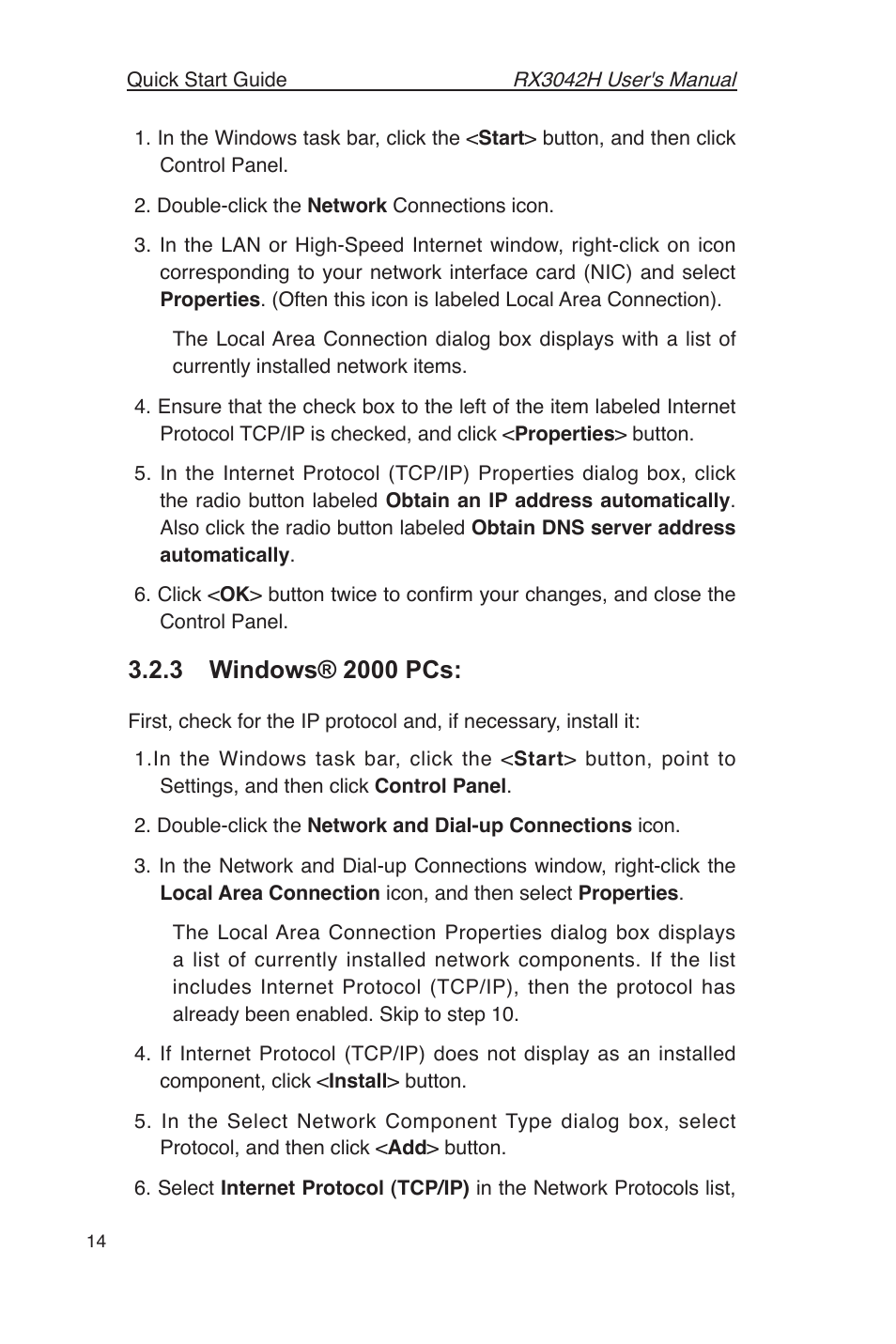 Asus RX3042H User Manual | Page 26 / 129