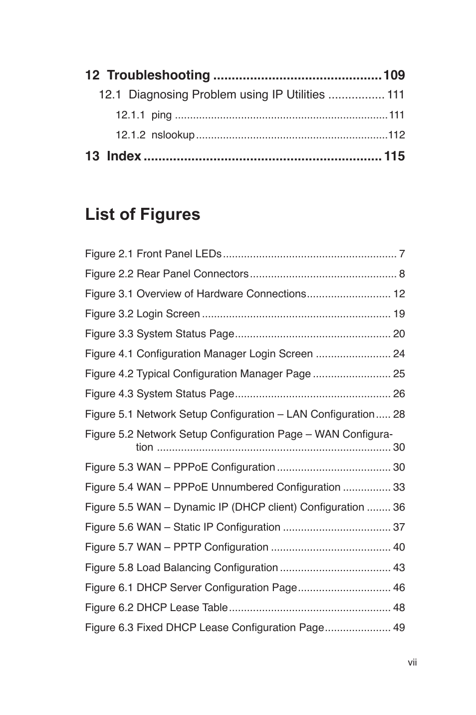 List of figures | Asus RX3042H User Manual | Page 9 / 129