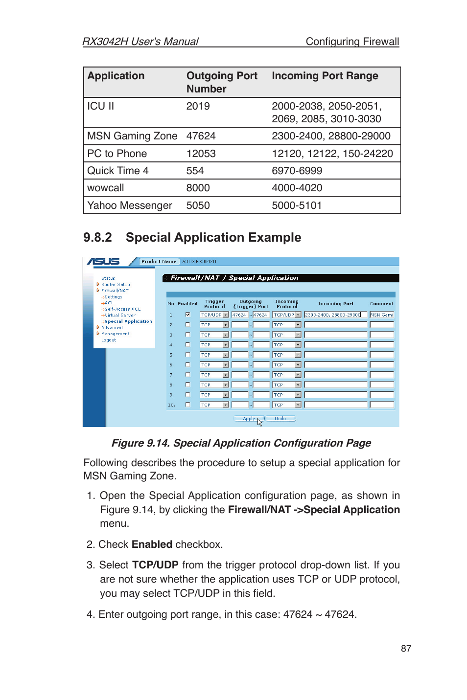 2 special application example | Asus RX3042H User Manual | Page 99 / 129