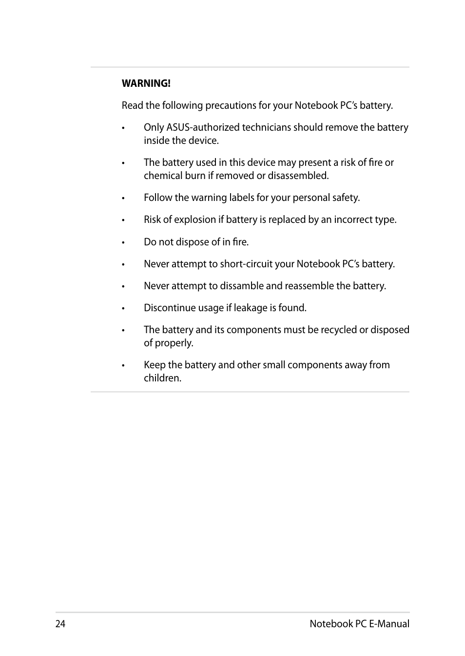Asus X751LD User Manual | Page 24 / 104