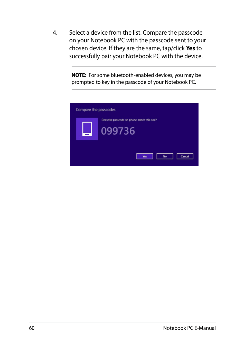 Asus X751LD User Manual | Page 60 / 104