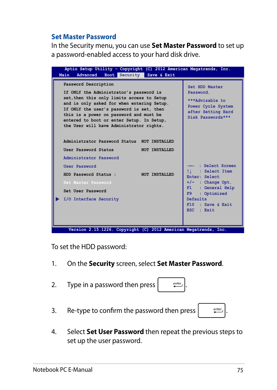 Asus X751LD User Manual | Page 75 / 104