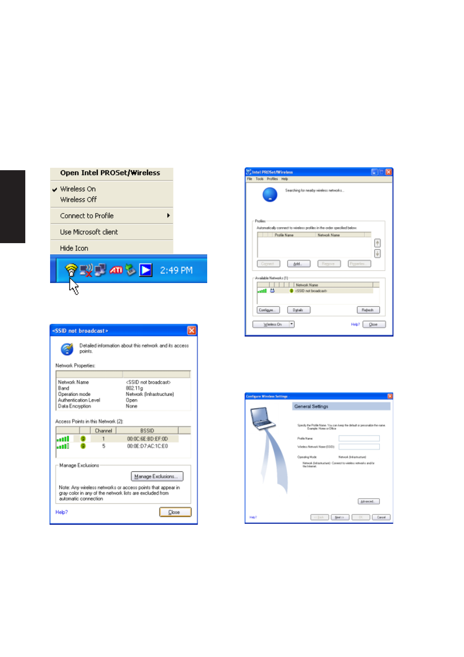 Wireless lan utility introduction | Asus Z92Ne User Manual | Page 32 / 104