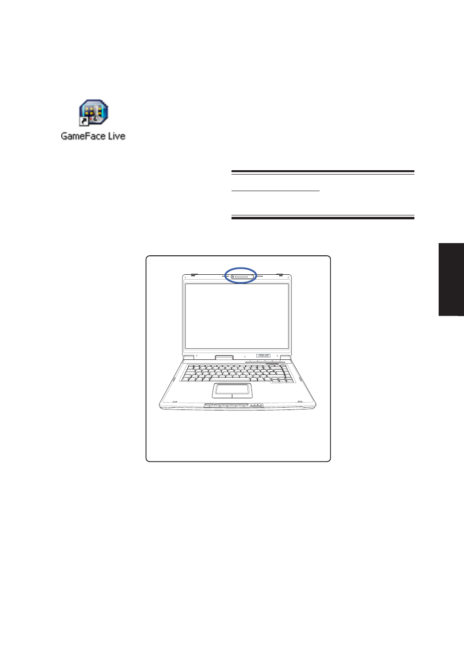 Gameface | Asus Z92Ne User Manual | Page 55 / 104