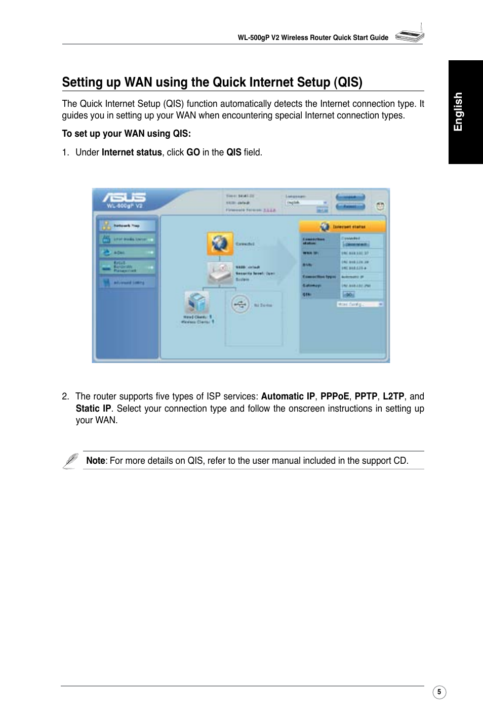 Asus WL-500gP V2 User Manual | Page 7 / 88