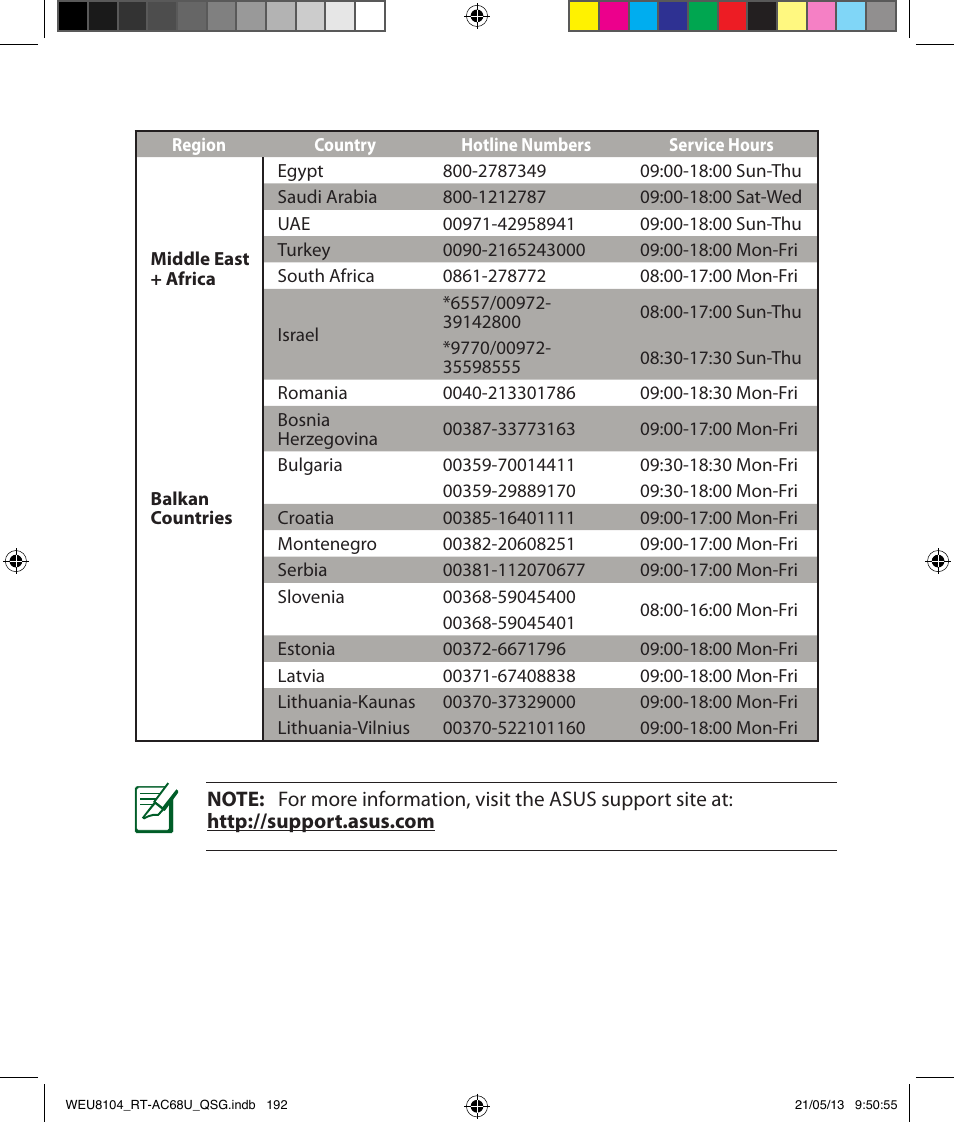 Asus RT-AC68U User Manual | Page 192 / 196