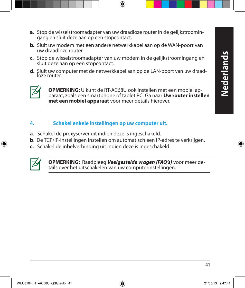 Neder lands | Asus RT-AC68U User Manual | Page 41 / 196