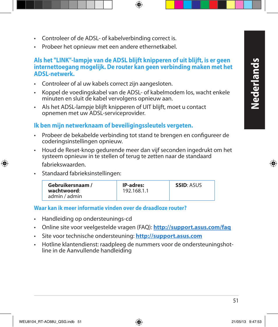 Neder lands | Asus RT-AC68U User Manual | Page 51 / 196