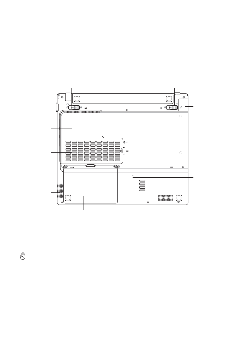 Bottom side, Knowing the parts | Asus M5A User Manual | Page 18 / 76