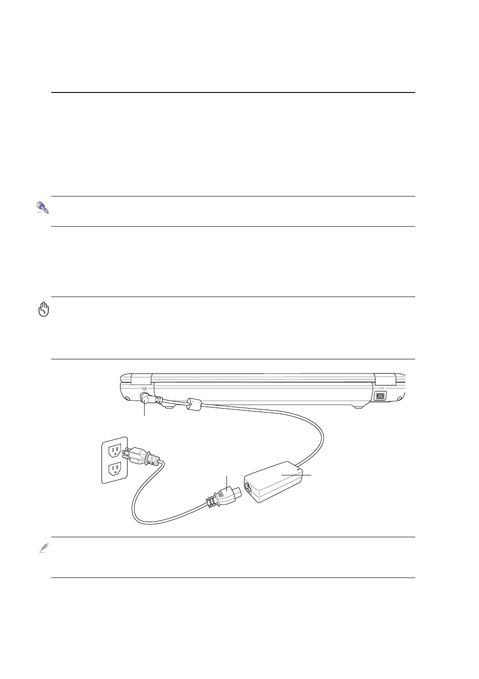 Power connection | Asus M5A User Manual | Page 28 / 76