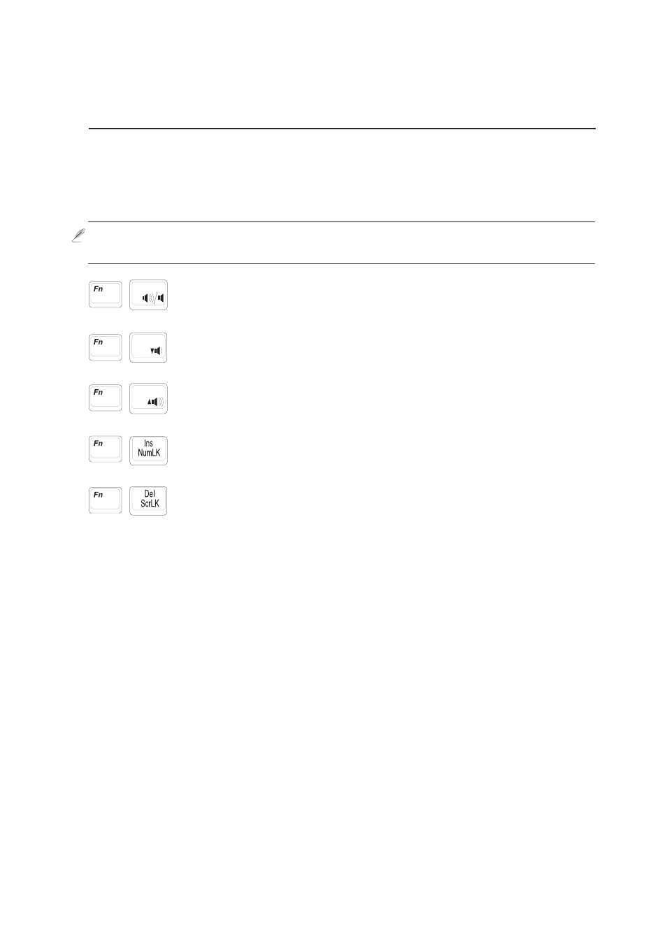 Colored hot keys (cont’) | Asus M5A User Manual | Page 37 / 76