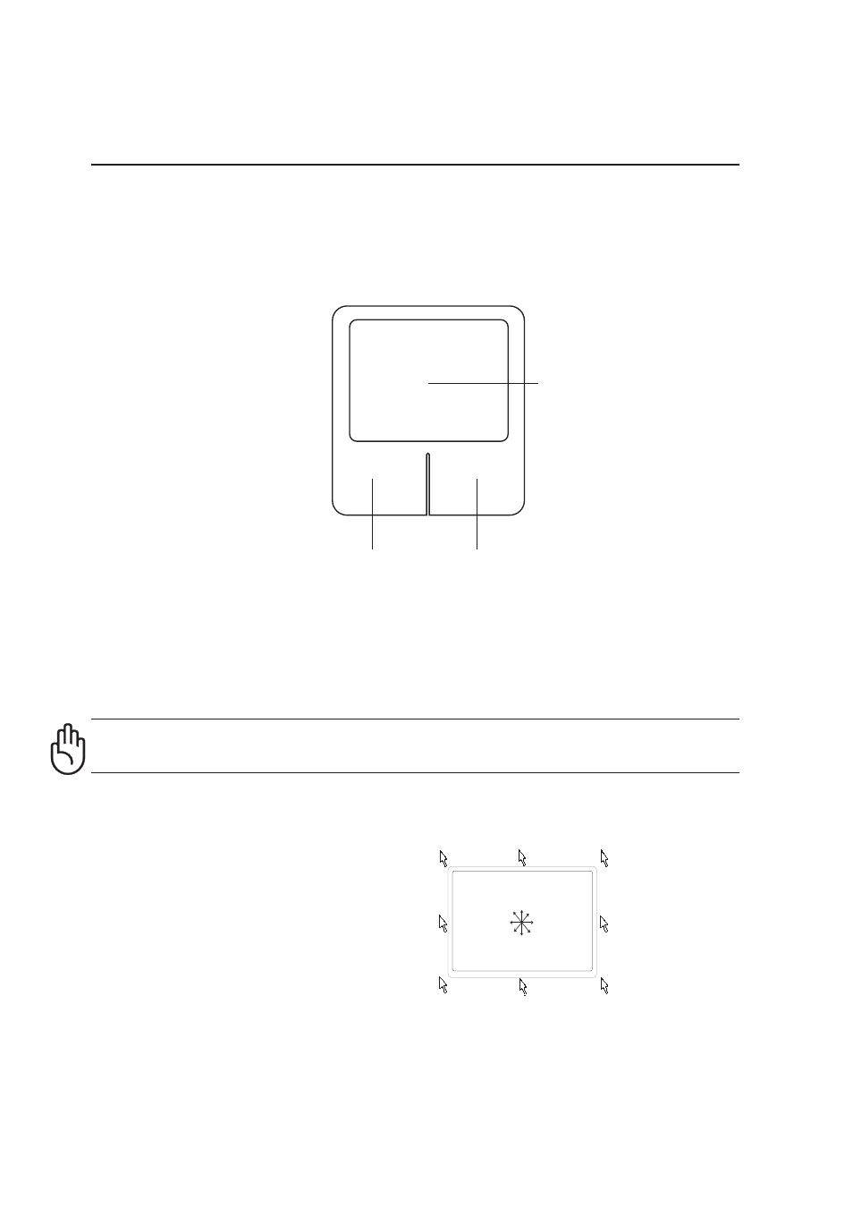 Pointing device, Using the touchpad | Asus M5A User Manual | Page 42 / 76