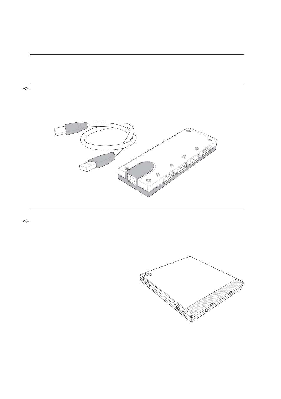 Optional accessories, Usb hub (optional), Usb 2.0 slim combo drive (optional) | Asus M5A User Manual | Page 60 / 76