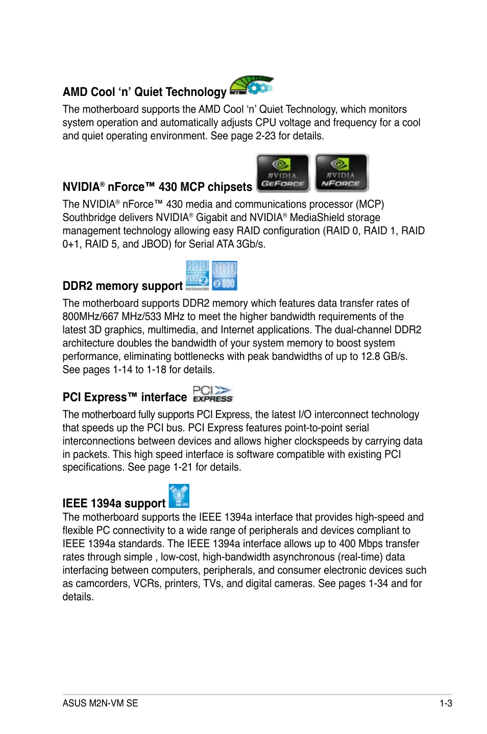 Asus M2N-VM SE User Manual | Page 15 / 102