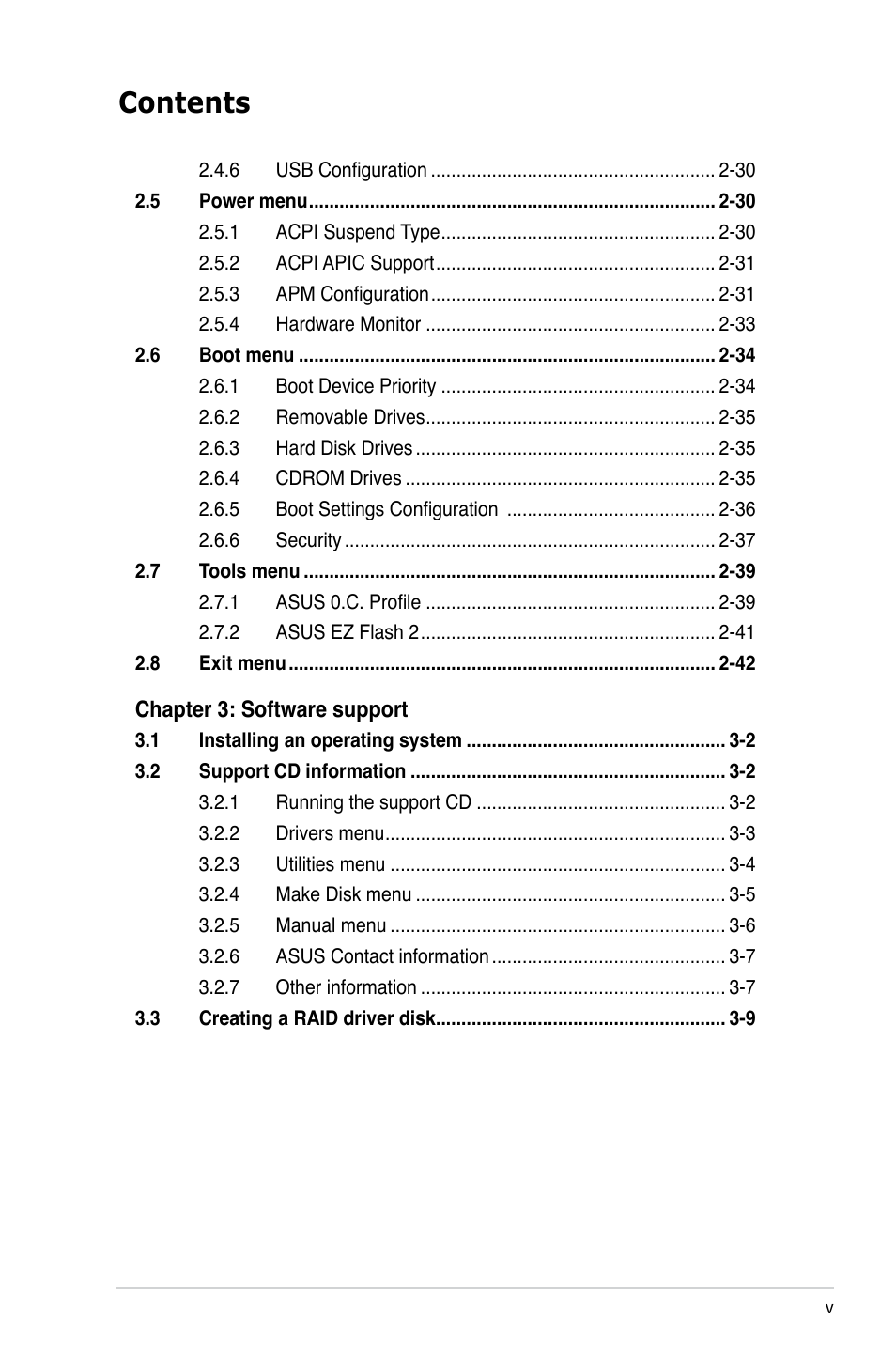 Asus M2N-VM SE User Manual | Page 5 / 102