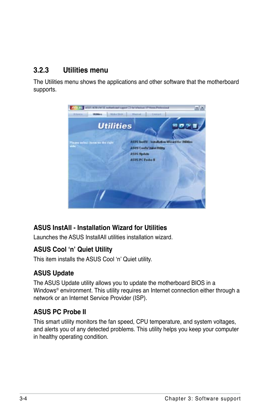 Utilities.menu | Asus M2N-VM SE User Manual | Page 96 / 102