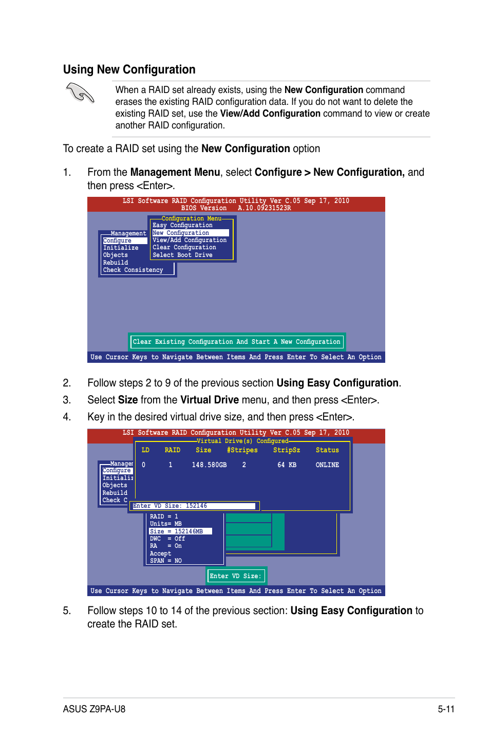 Using new configuration | Asus Z9PA-U8 User Manual | Page 119 / 188