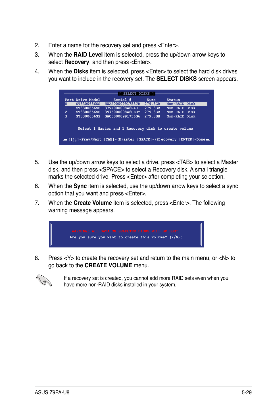 Asus Z9PA-U8 User Manual | Page 137 / 188