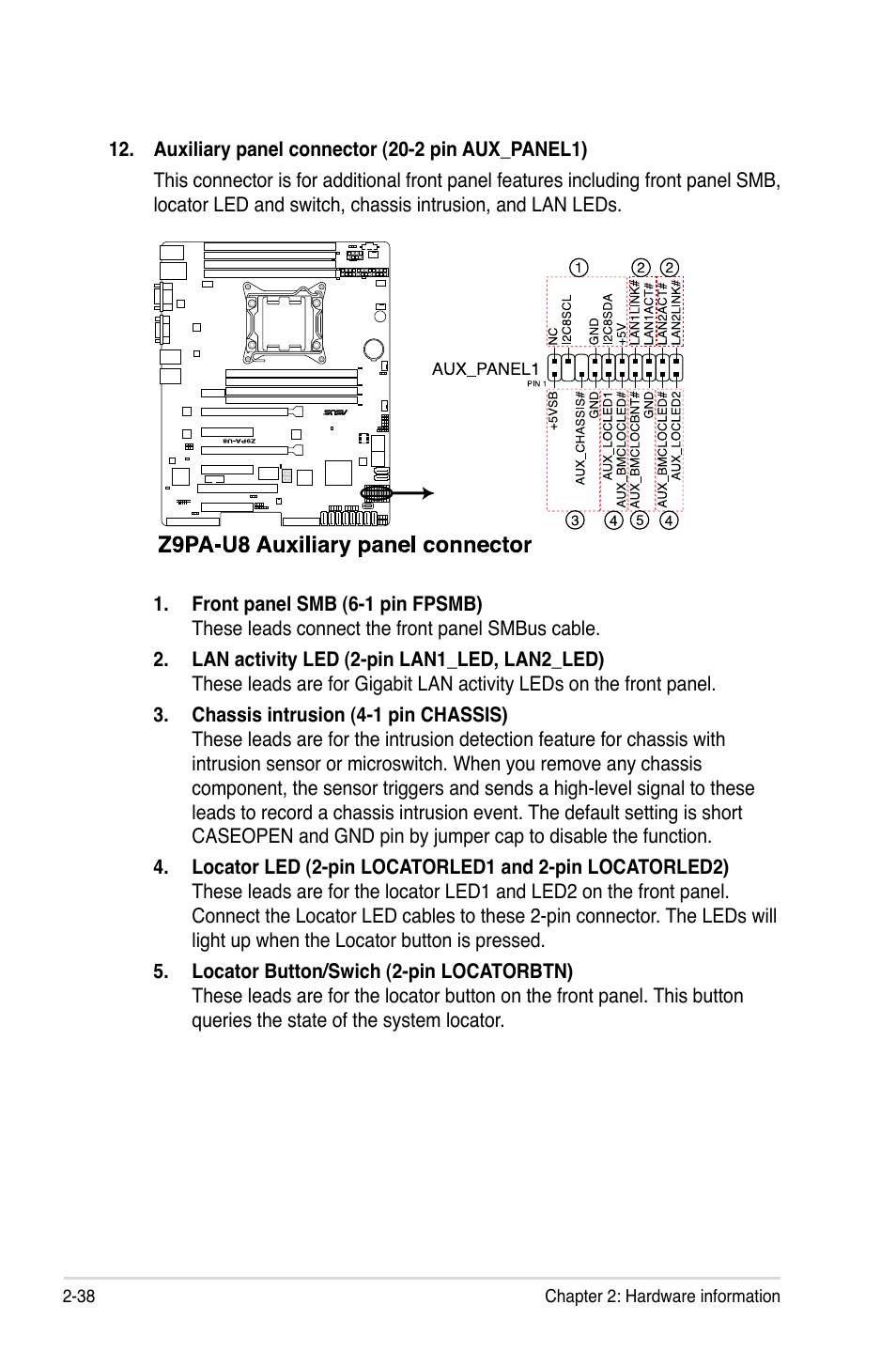 Asus Z9PA-U8 User Manual | Page 58 / 188