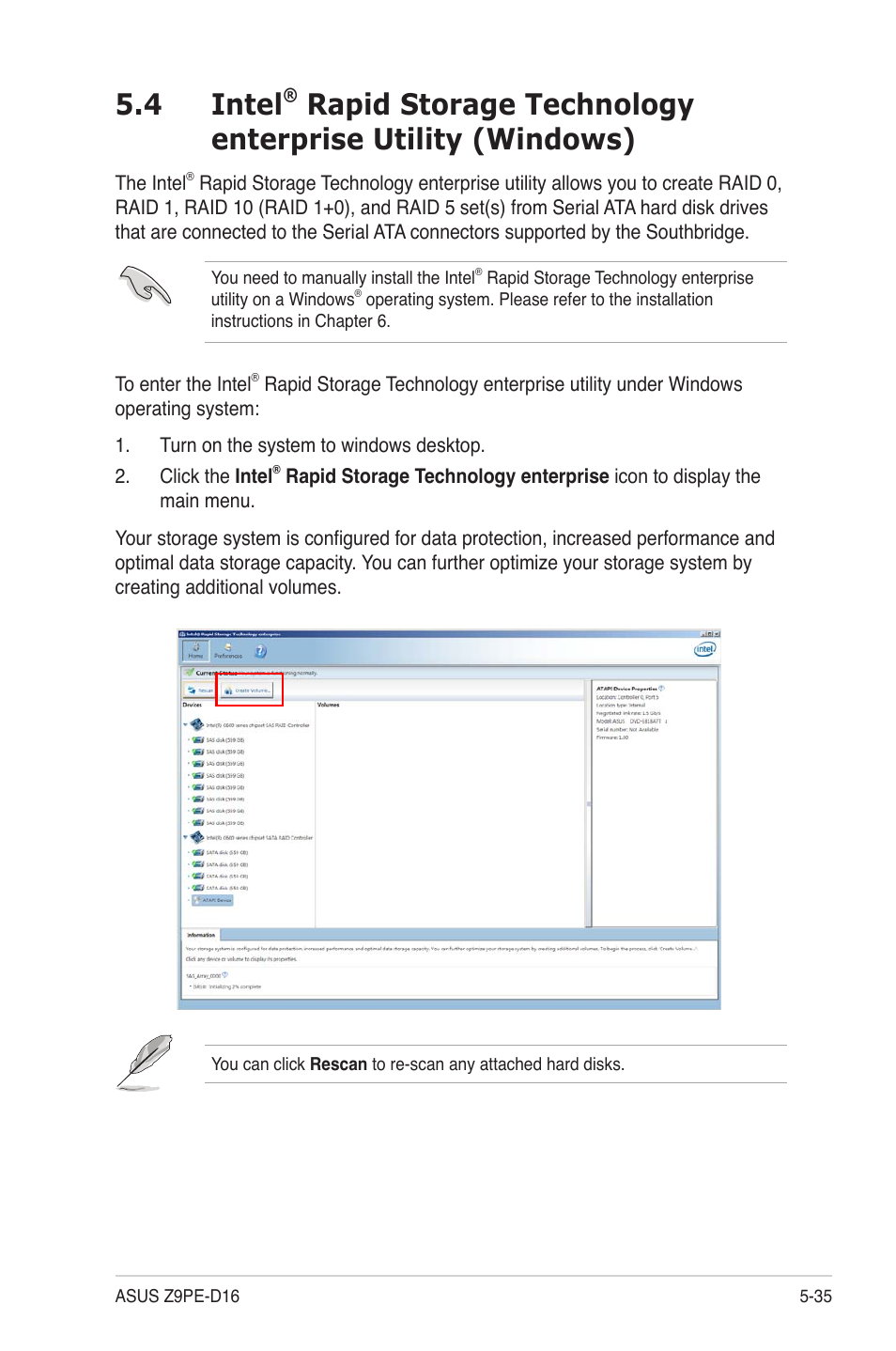 Intel, 4 intel | Asus Z9PE-D16 User Manual | Page 139 / 184