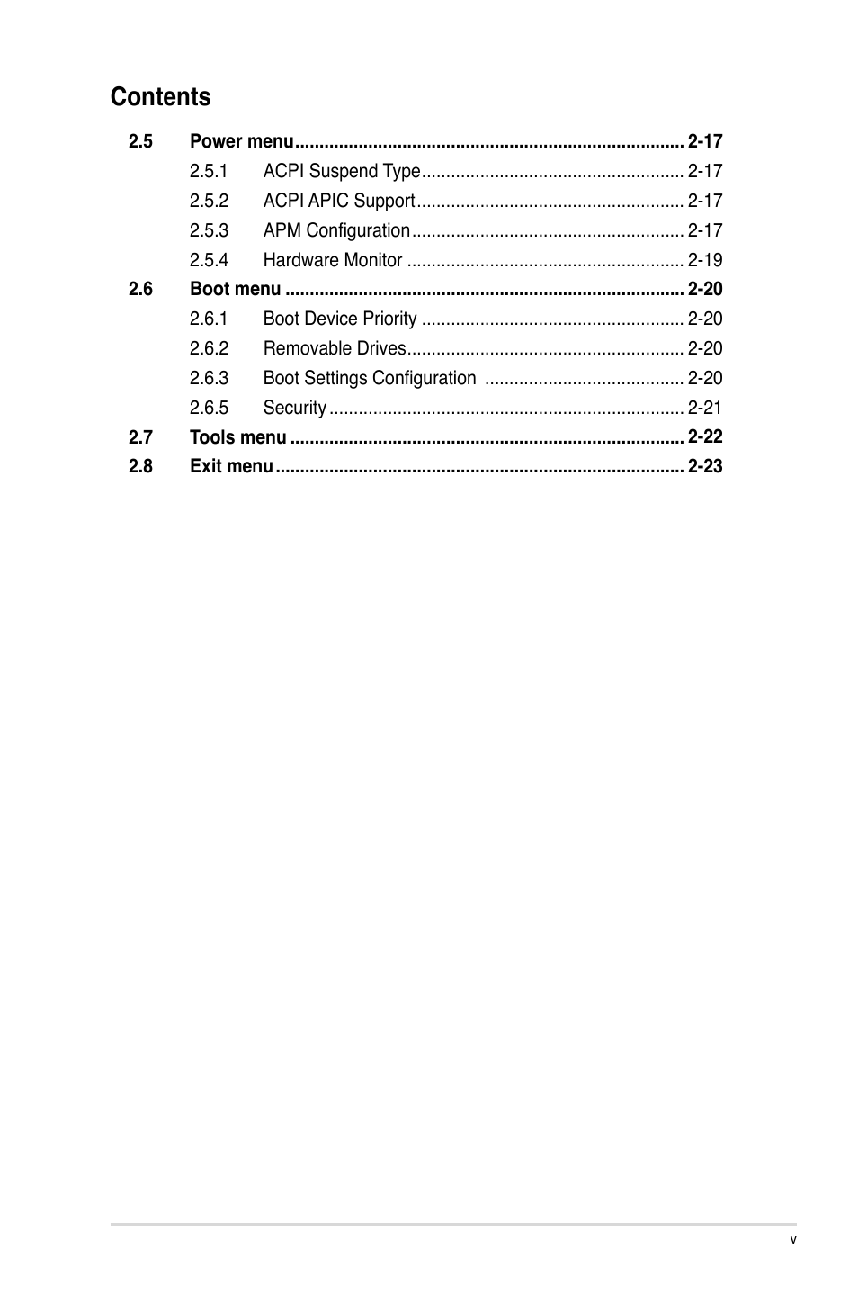 Asus P5N73-AM User Manual | Page 5 / 60