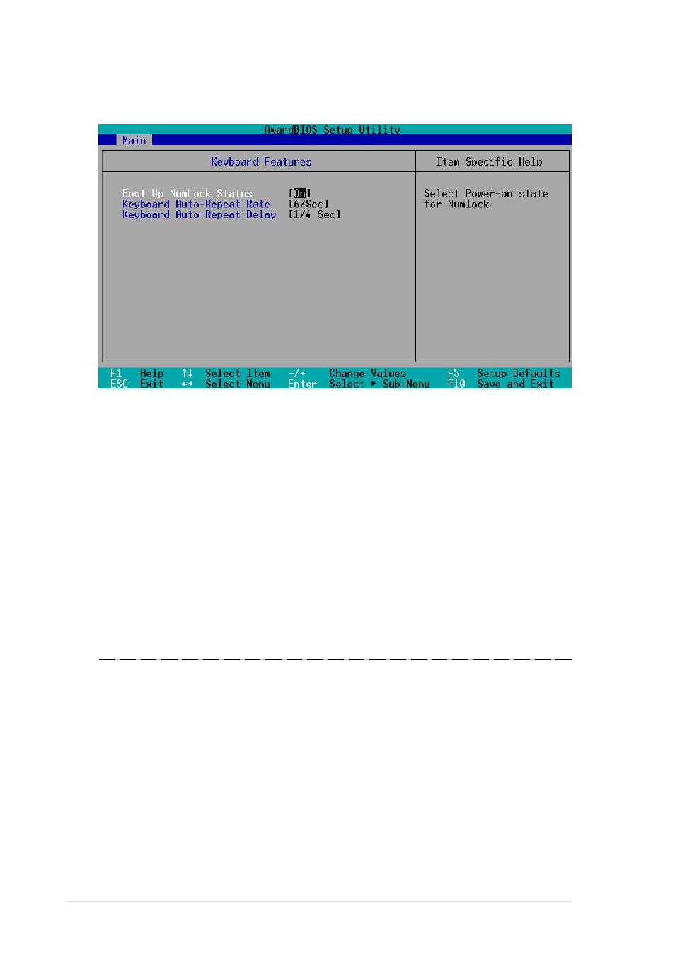 2 keyboard features | Asus P4B533 User Manual | Page 84 / 140