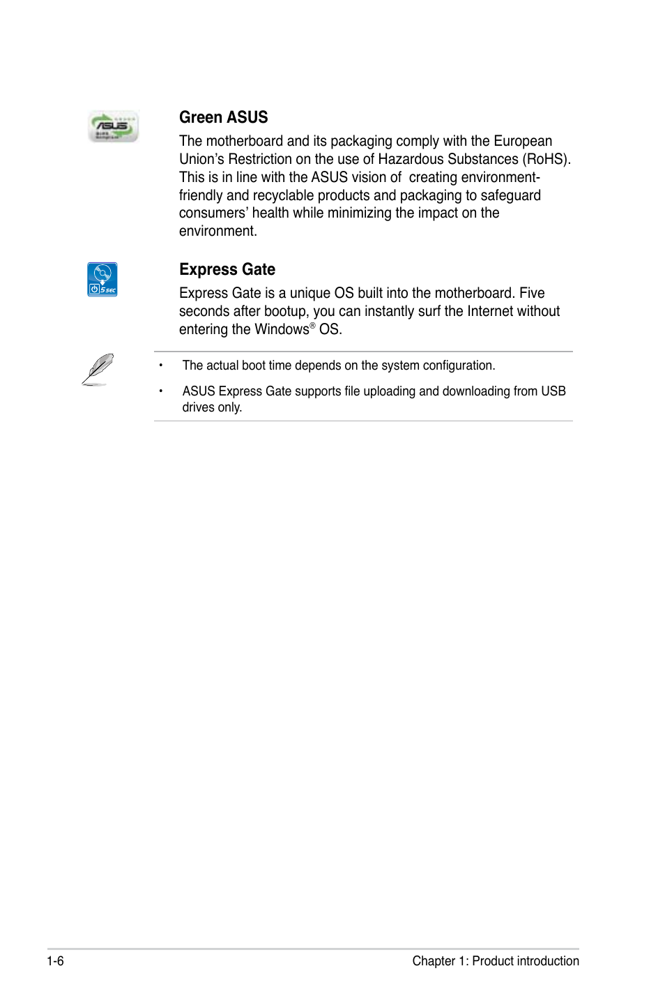 Asus M3N78-VM User Manual | Page 18 / 105