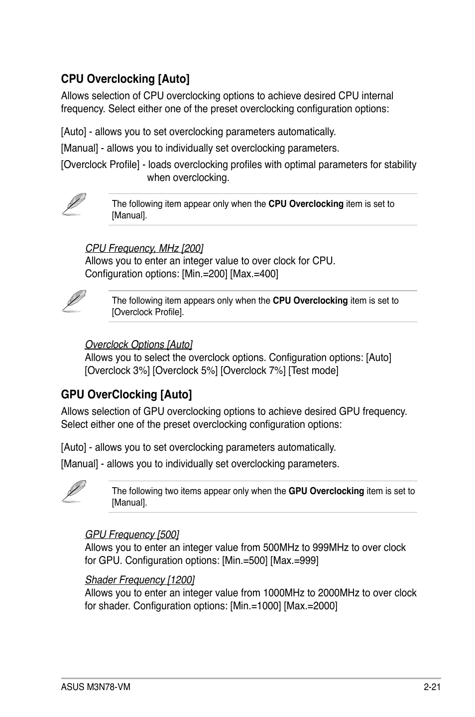 Asus M3N78-VM User Manual | Page 68 / 105
