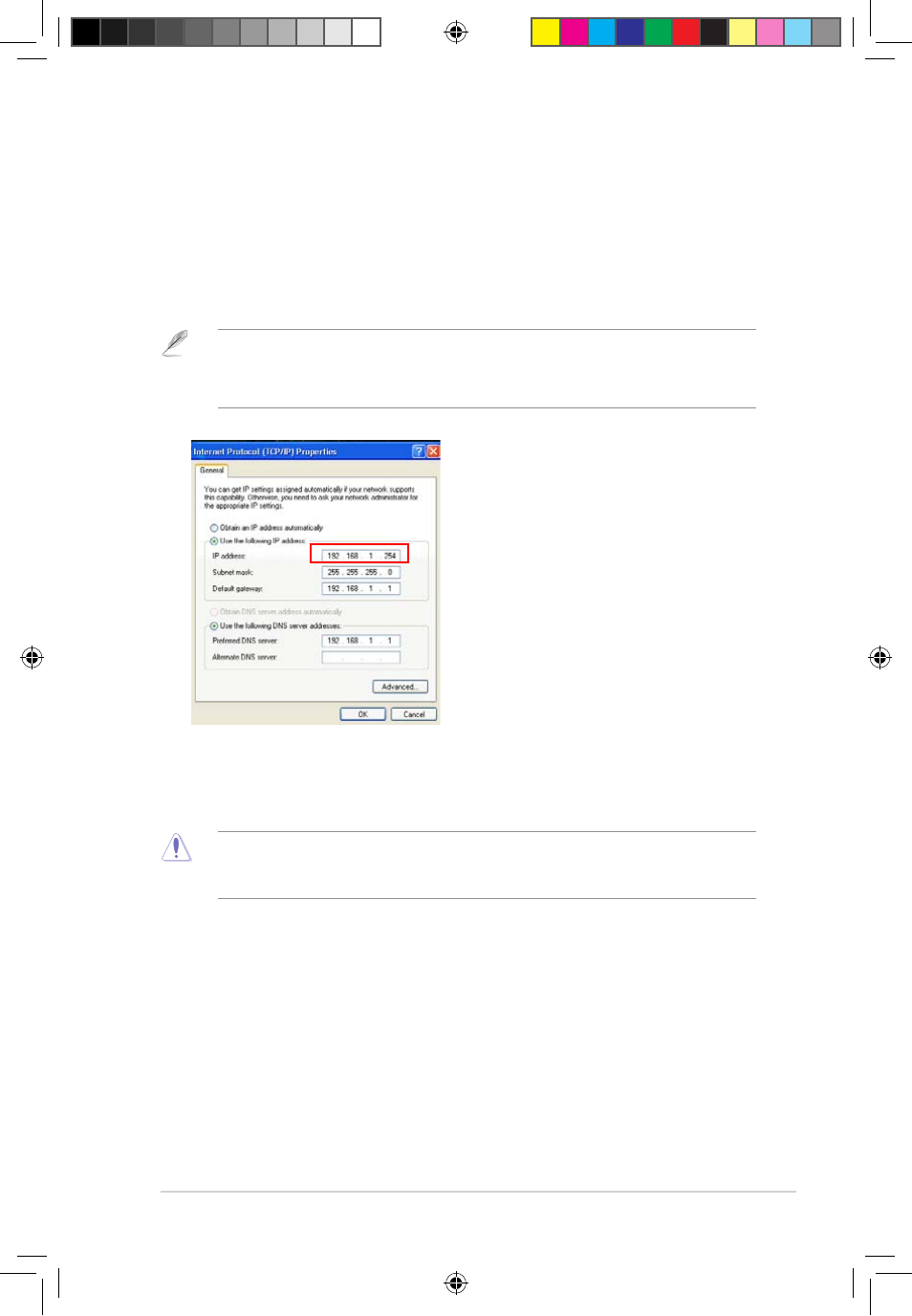 Het ip-adres handmatig instellen | Asus RT-G32 User Manual | Page 115 / 743