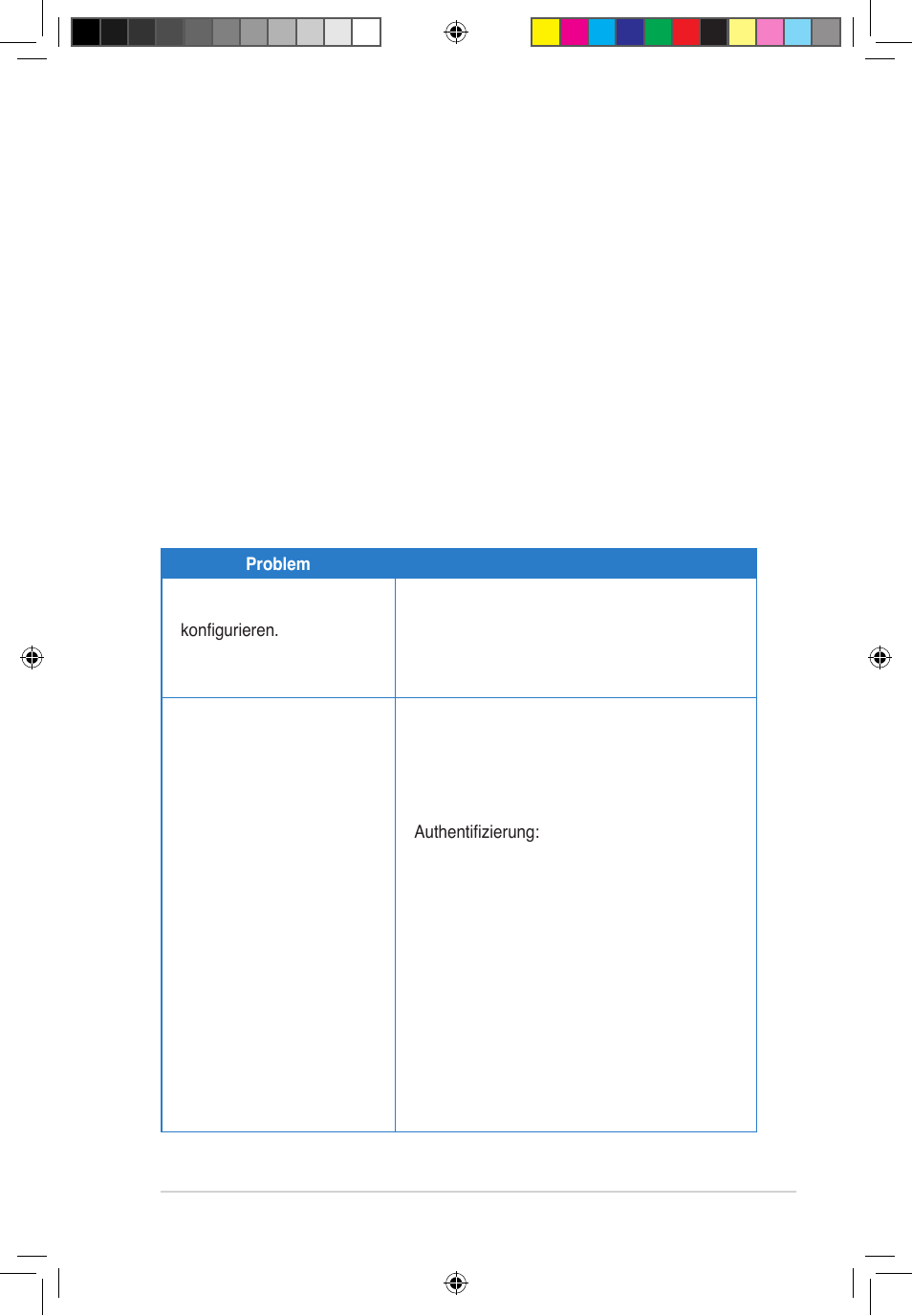 Fehlerbehebung | Asus RT-G32 User Manual | Page 209 / 743