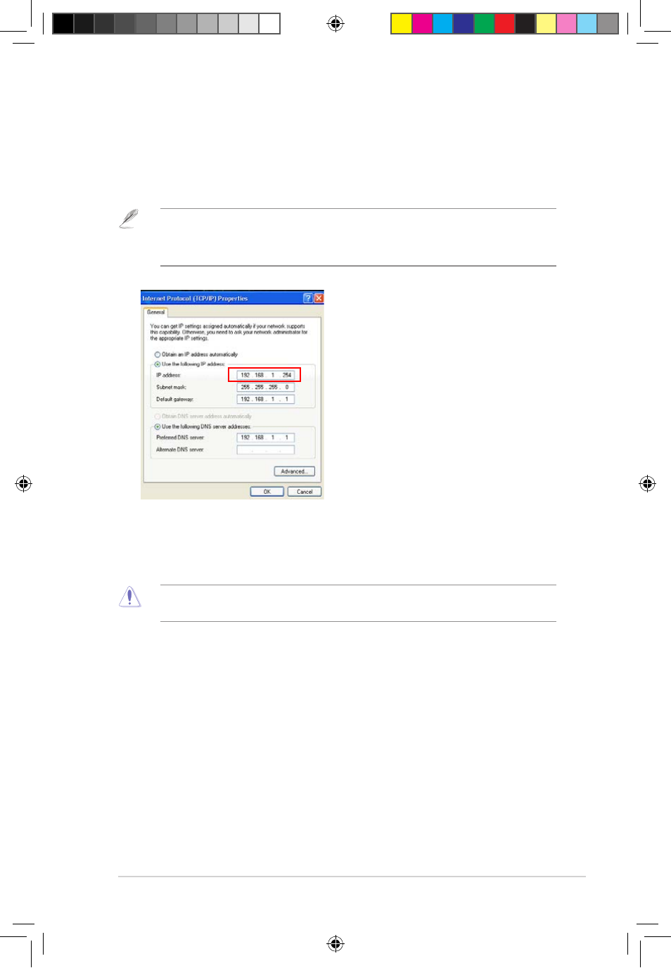 Tetapkan alamat ip secara manual | Asus RT-G32 User Manual | Page 381 / 743