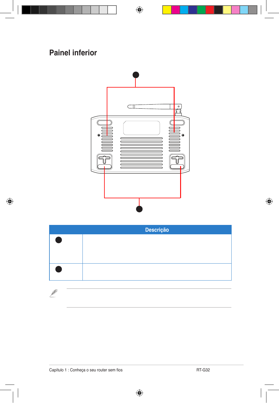 Painel inferior | Asus RT-G32 User Manual | Page 407 / 743