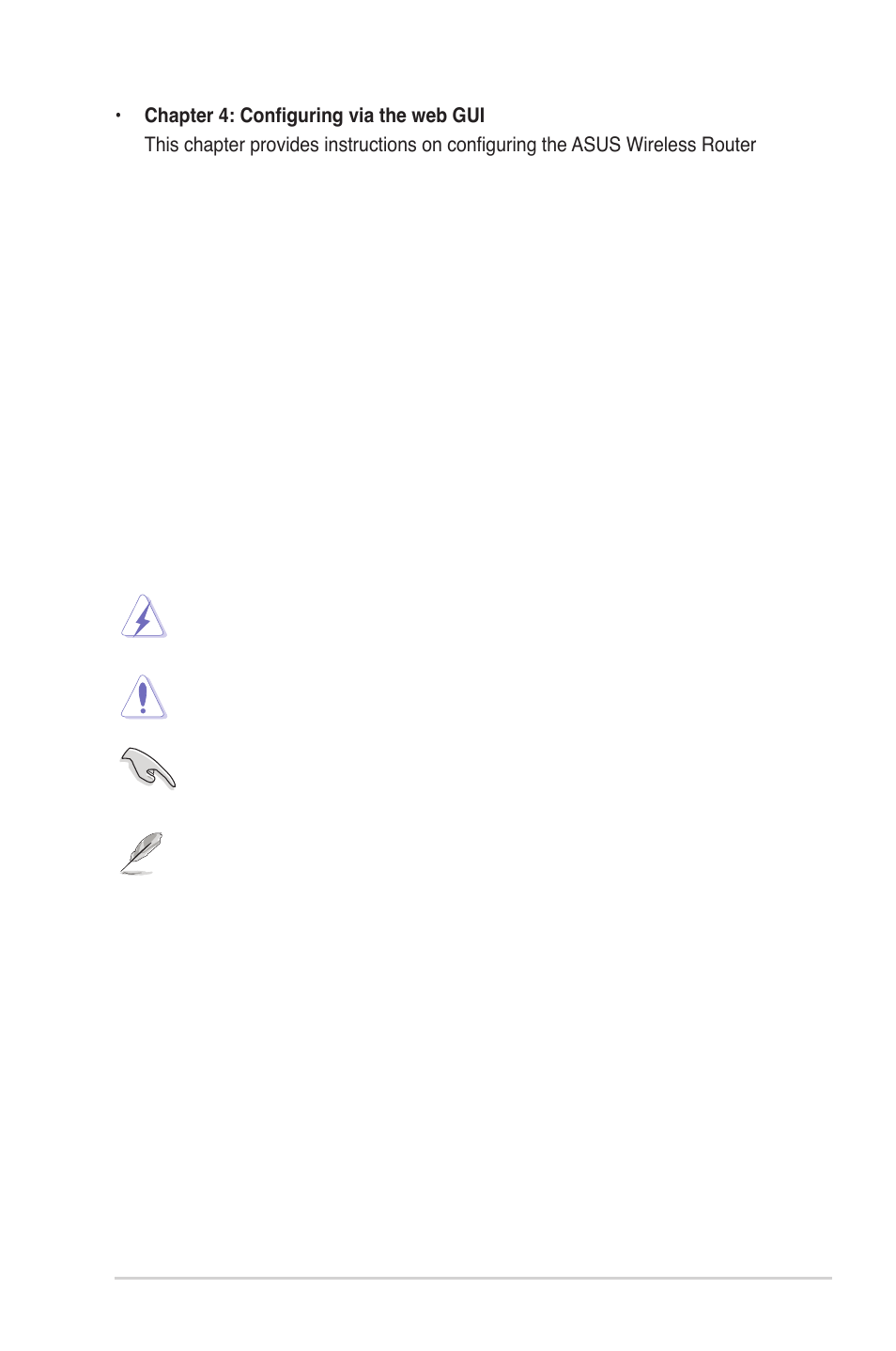 Conventions used in this guide | Asus RT-G32 User Manual | Page 5 / 743