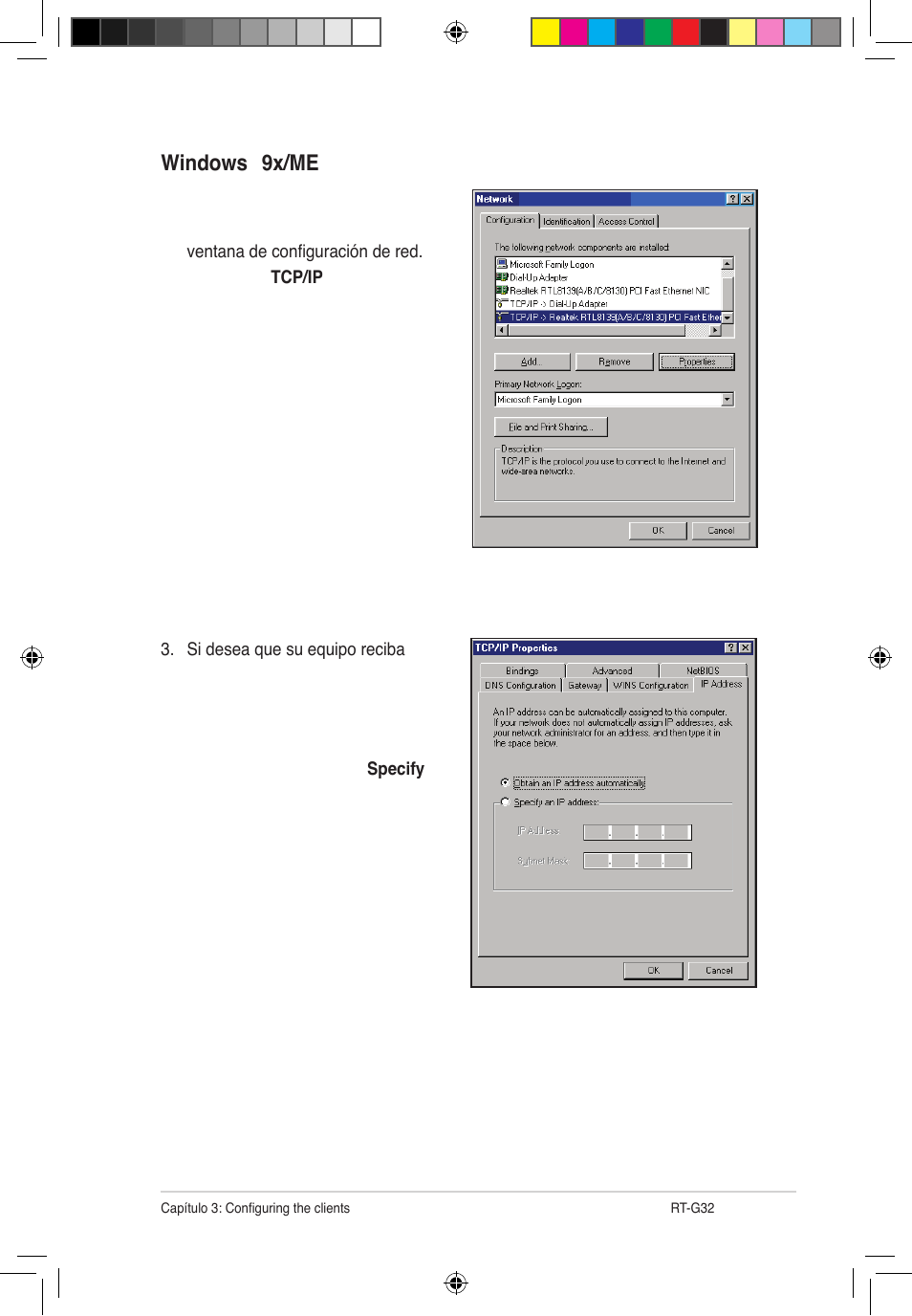 Windows, 9x/me | Asus RT-G32 User Manual | Page 589 / 743