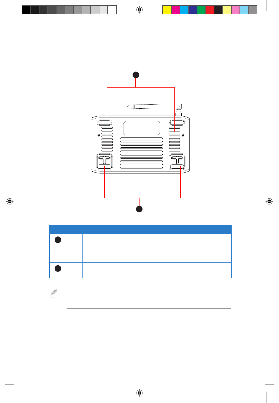 Achterpaneel | Asus RT-G32 User Manual | Page 97 / 743