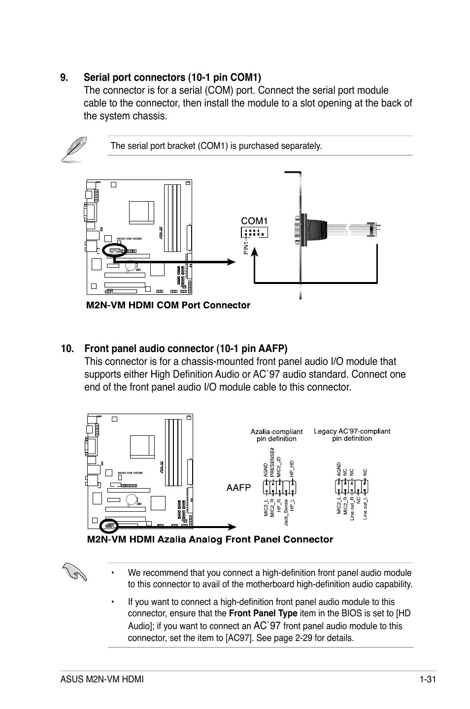 Asus M2N-VM HDMI User Manual | Page 43 / 98