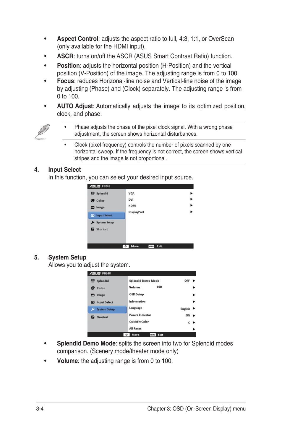 Asus PB248Q User Manual | Page 20 / 27