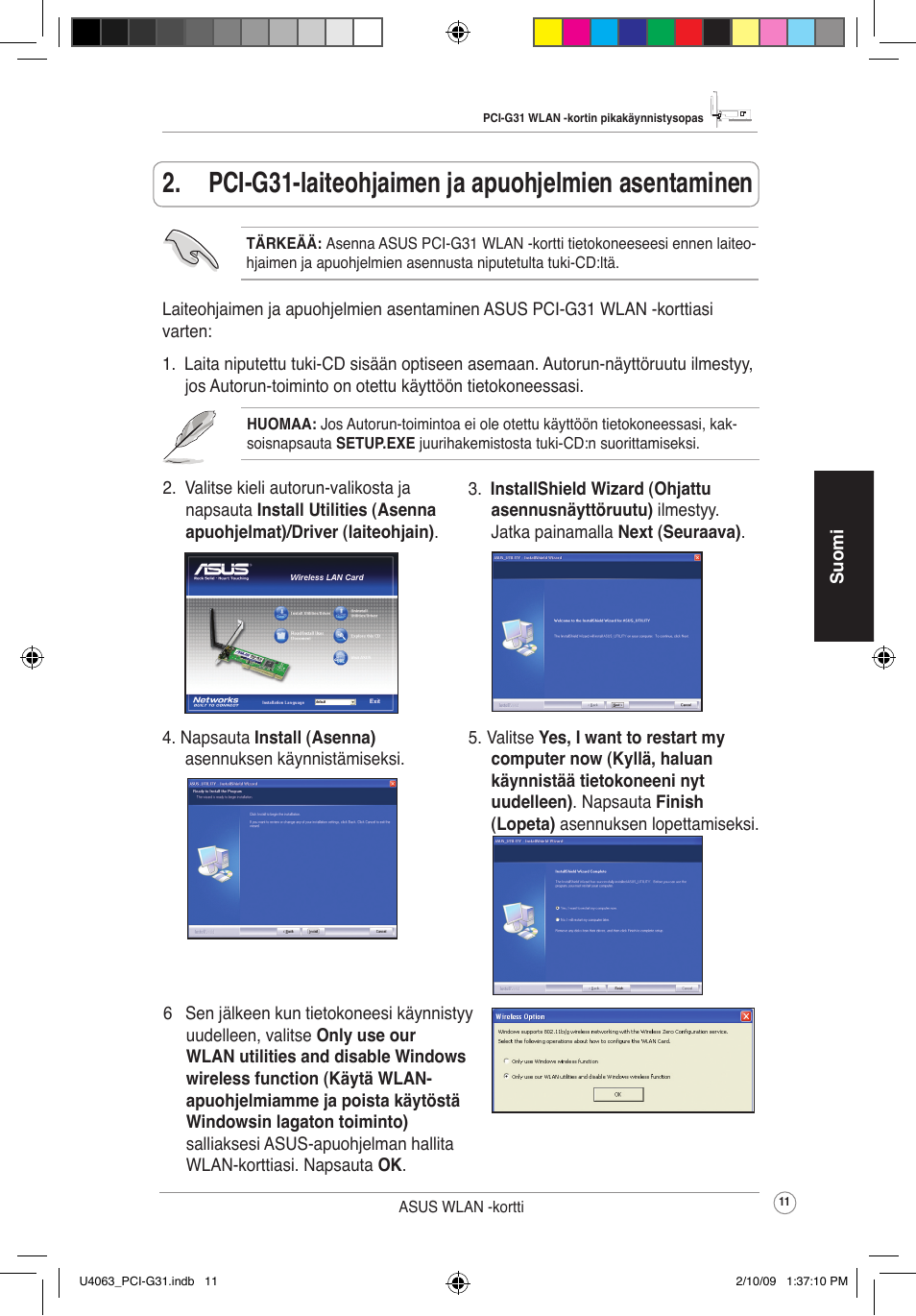 Asus PCI-G31 User Manual | Page 15 / 87