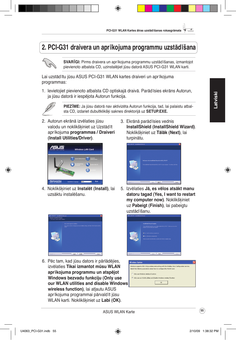 Asus PCI-G31 User Manual | Page 59 / 87