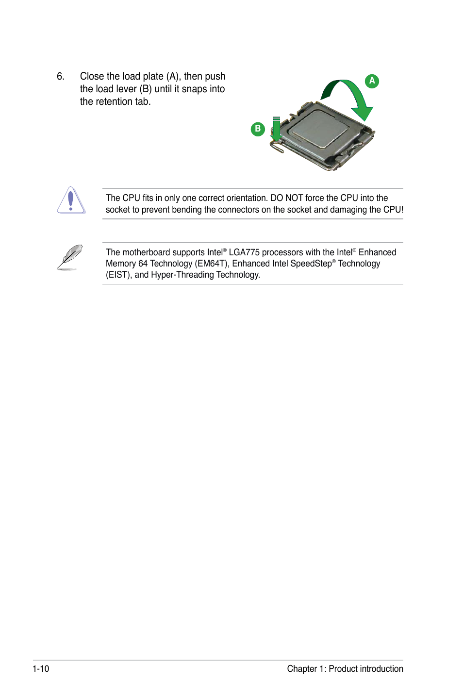 Asus P5GC-MX/GBL User Manual | Page 22 / 96