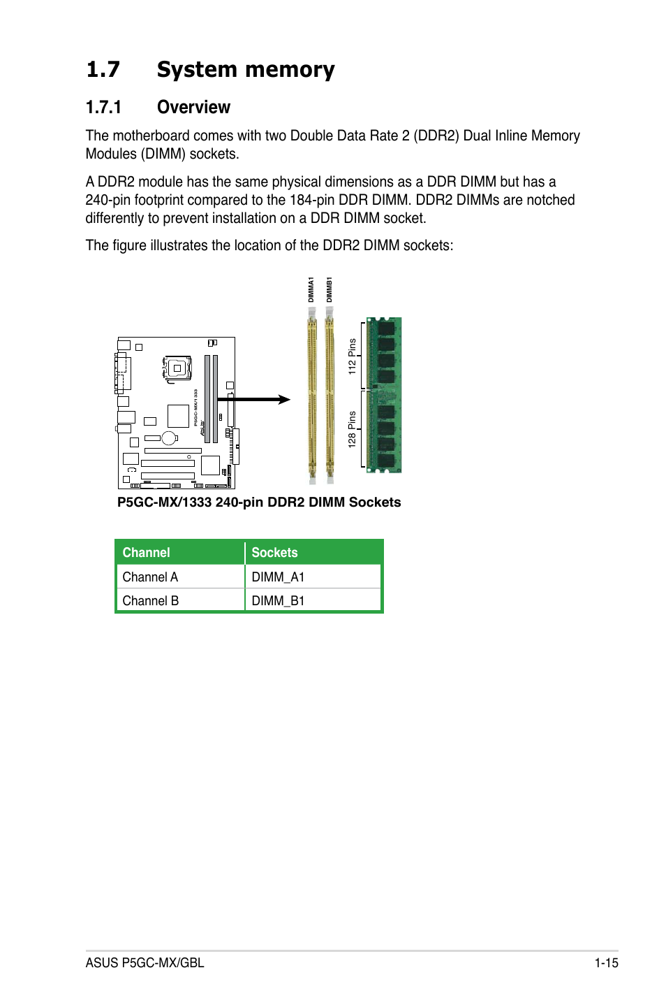 1 overview | Asus P5GC-MX/GBL User Manual | Page 27 / 96