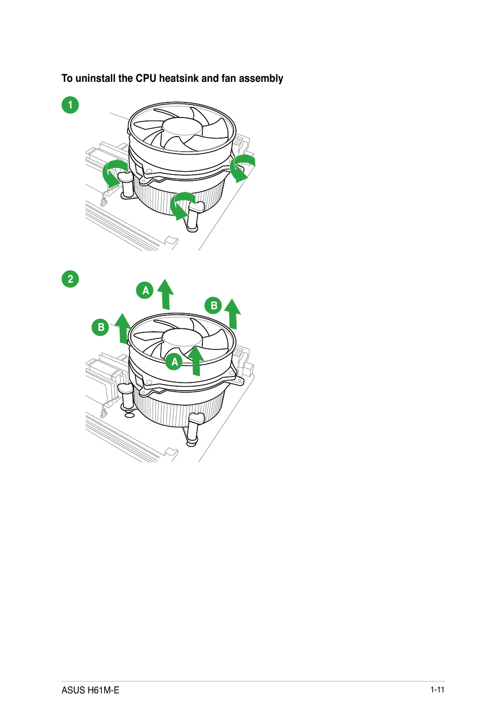 Asus H61M-E User Manual | Page 19 / 72