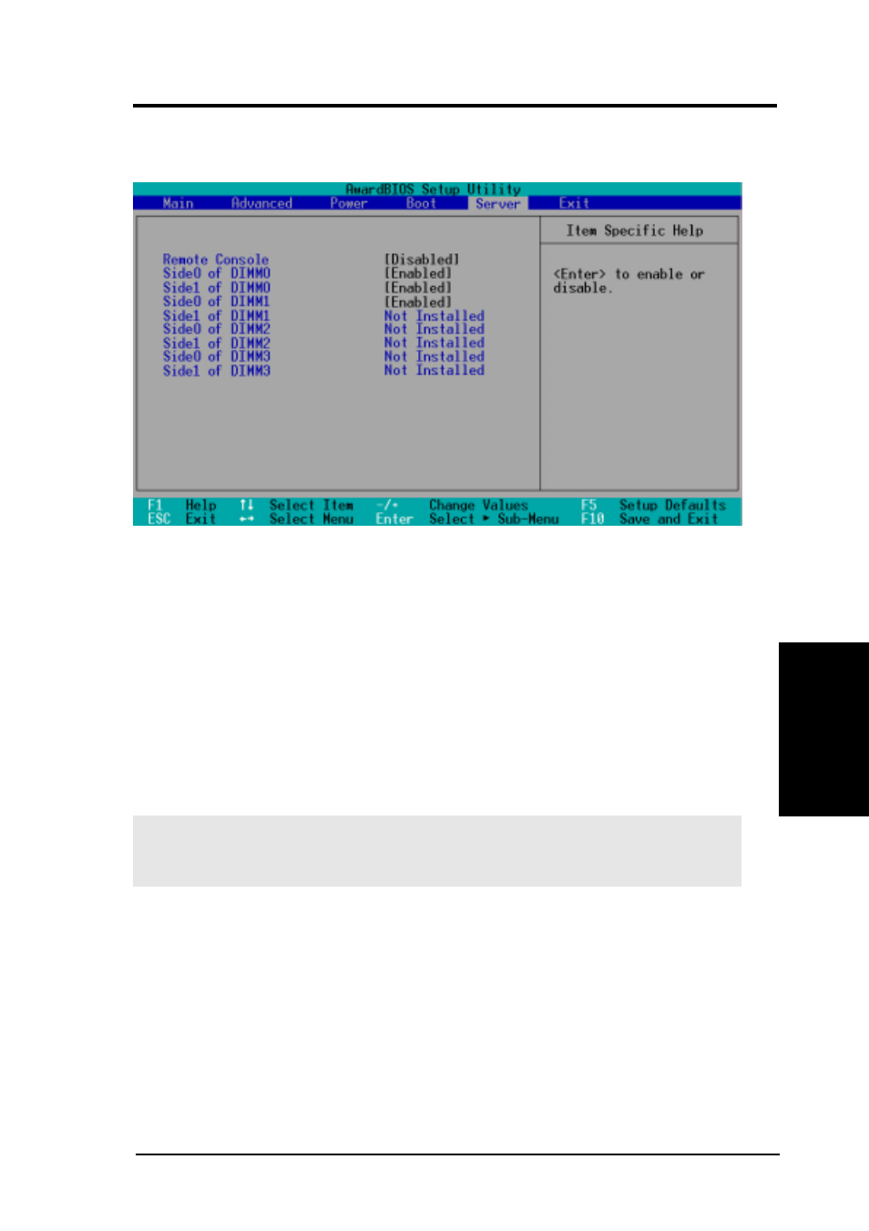 Bios setup, 7 server menu | Asus TR-DL User Manual | Page 67 / 104