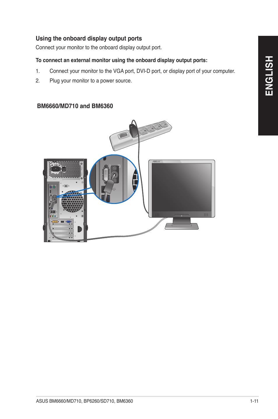 English | Asus BP6260 User Manual | Page 19 / 64