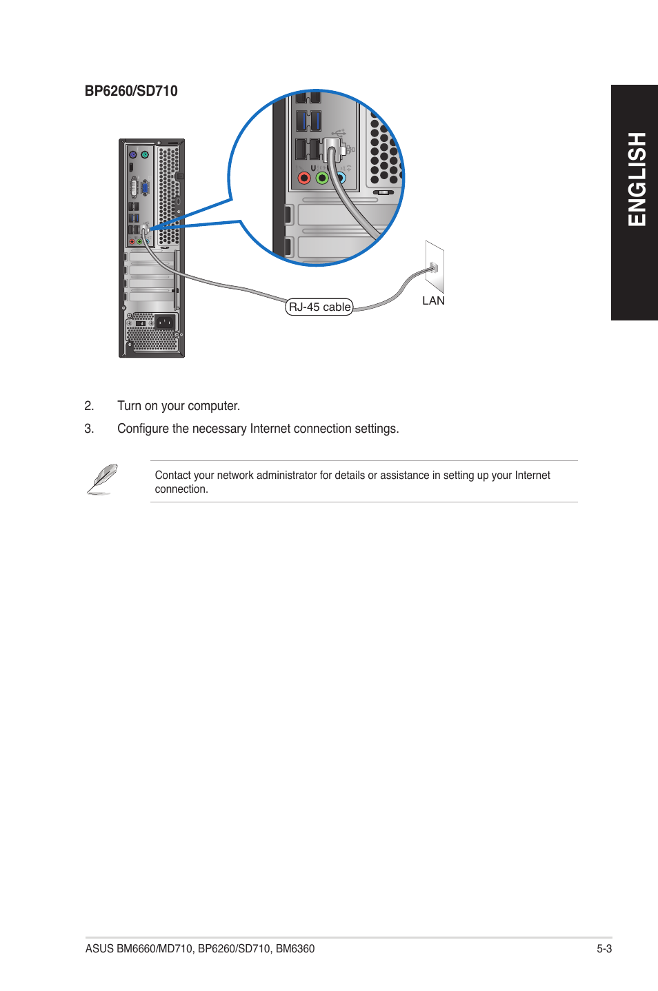 English | Asus BP6260 User Manual | Page 45 / 64